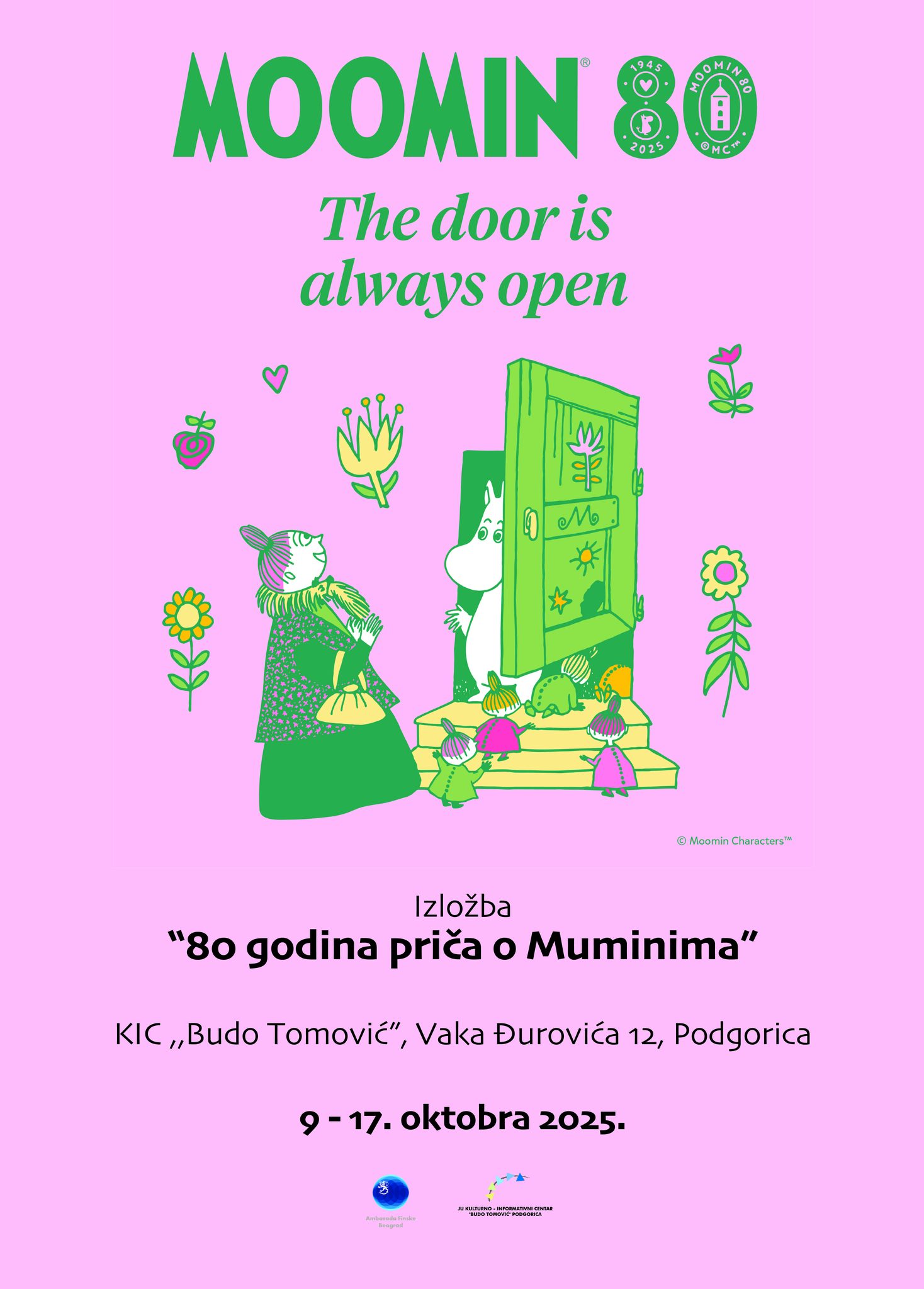 Izložba ,,80 godina priča o Muminima”