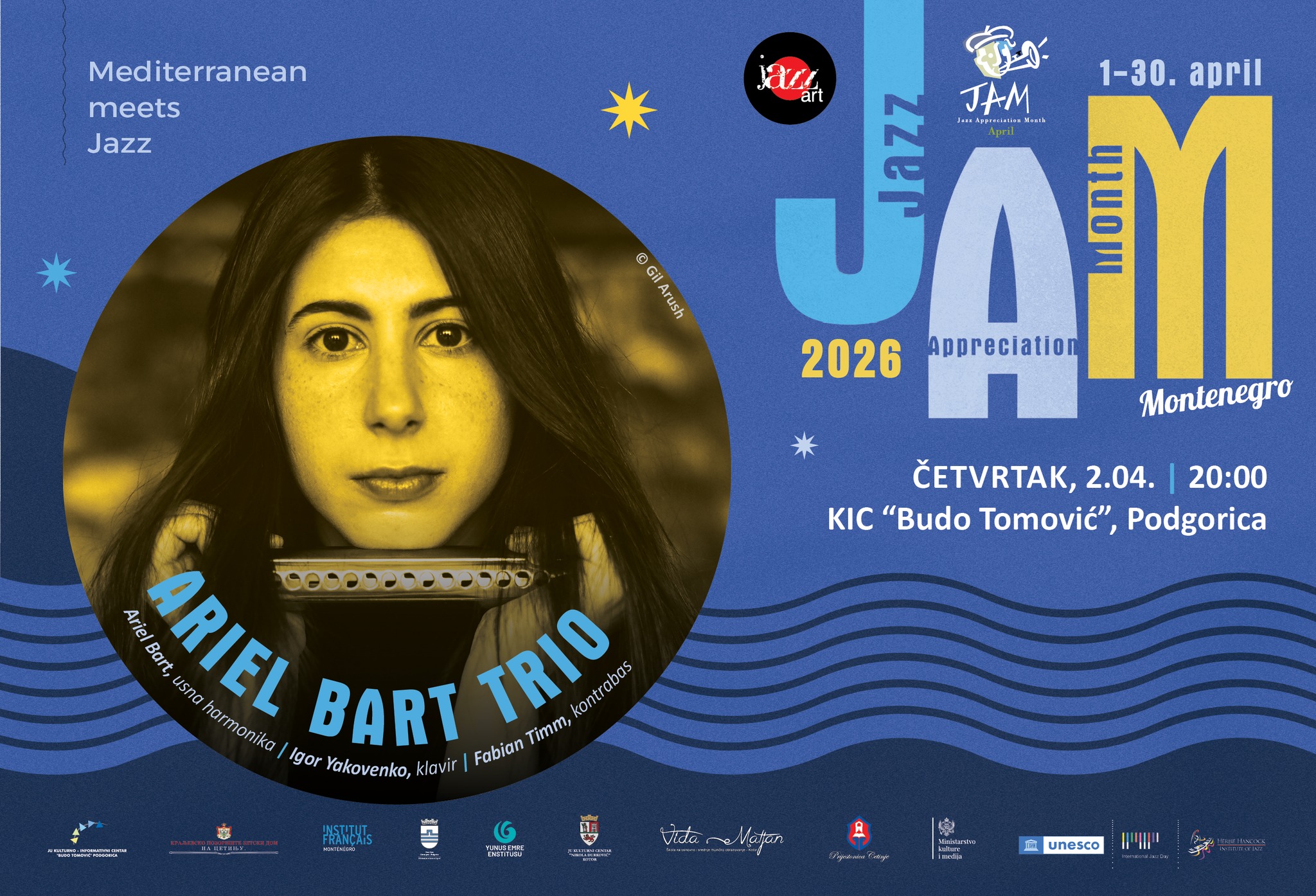 JAM 2026 - ARIEL BART TRIO U KIC-u 2. APRILA