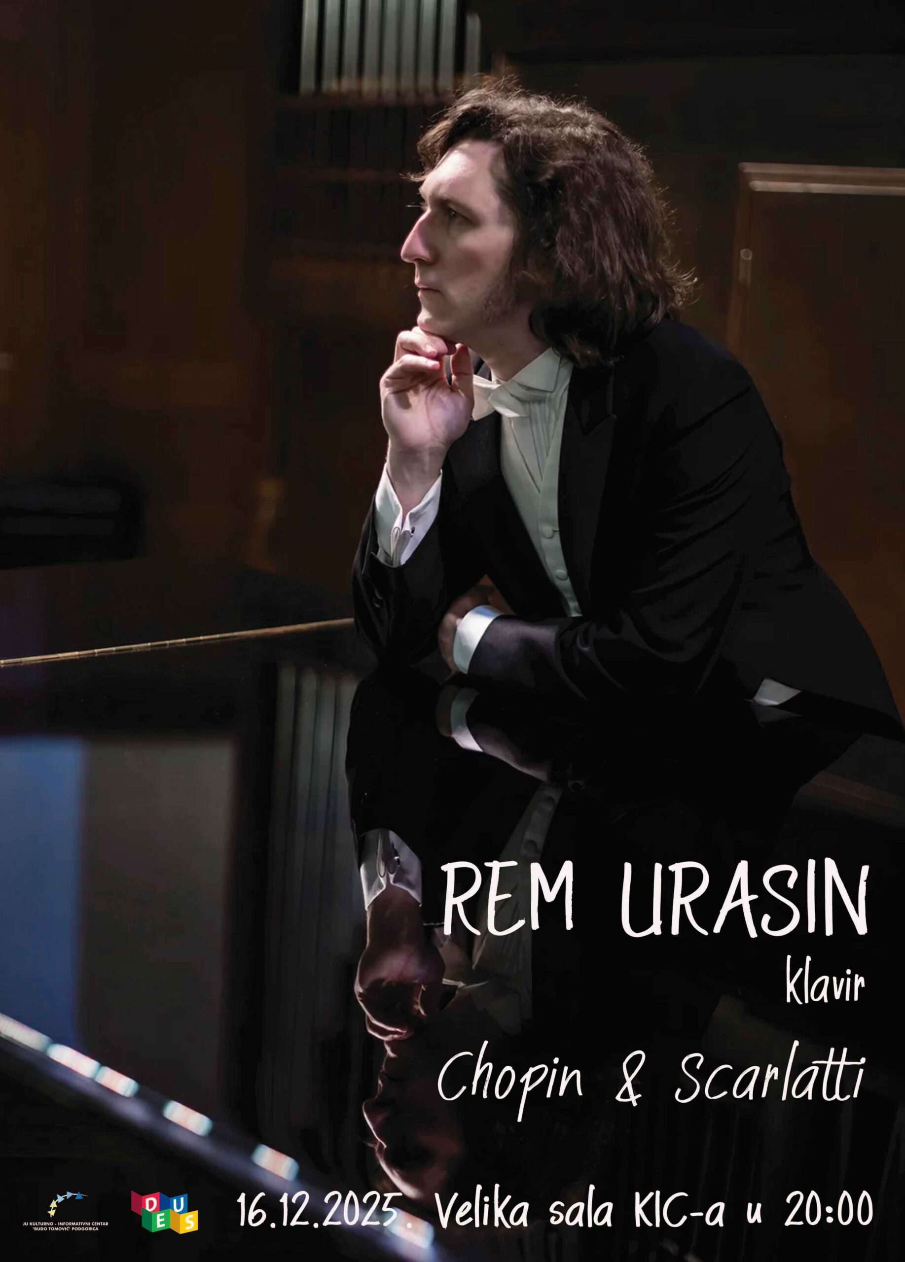 PREMIJERNI KONCERT RUSKOG PIJANISTE REMA URASINA