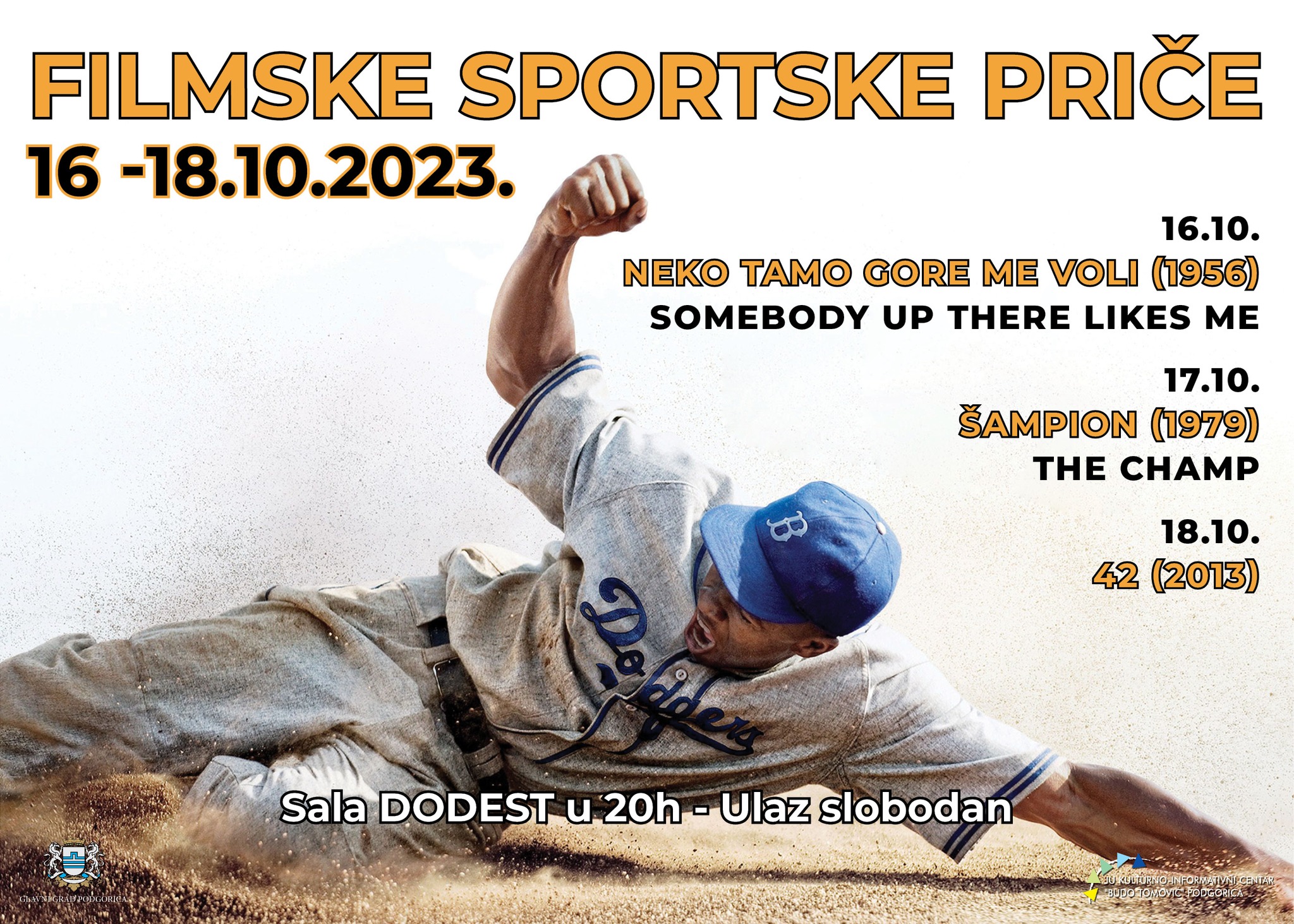 REVIJA ,,FILMSKE SPORTSKE PRIČE” U KIC-u