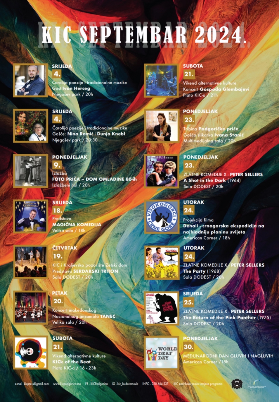 PROGRAM SEPTEMBAR 2024