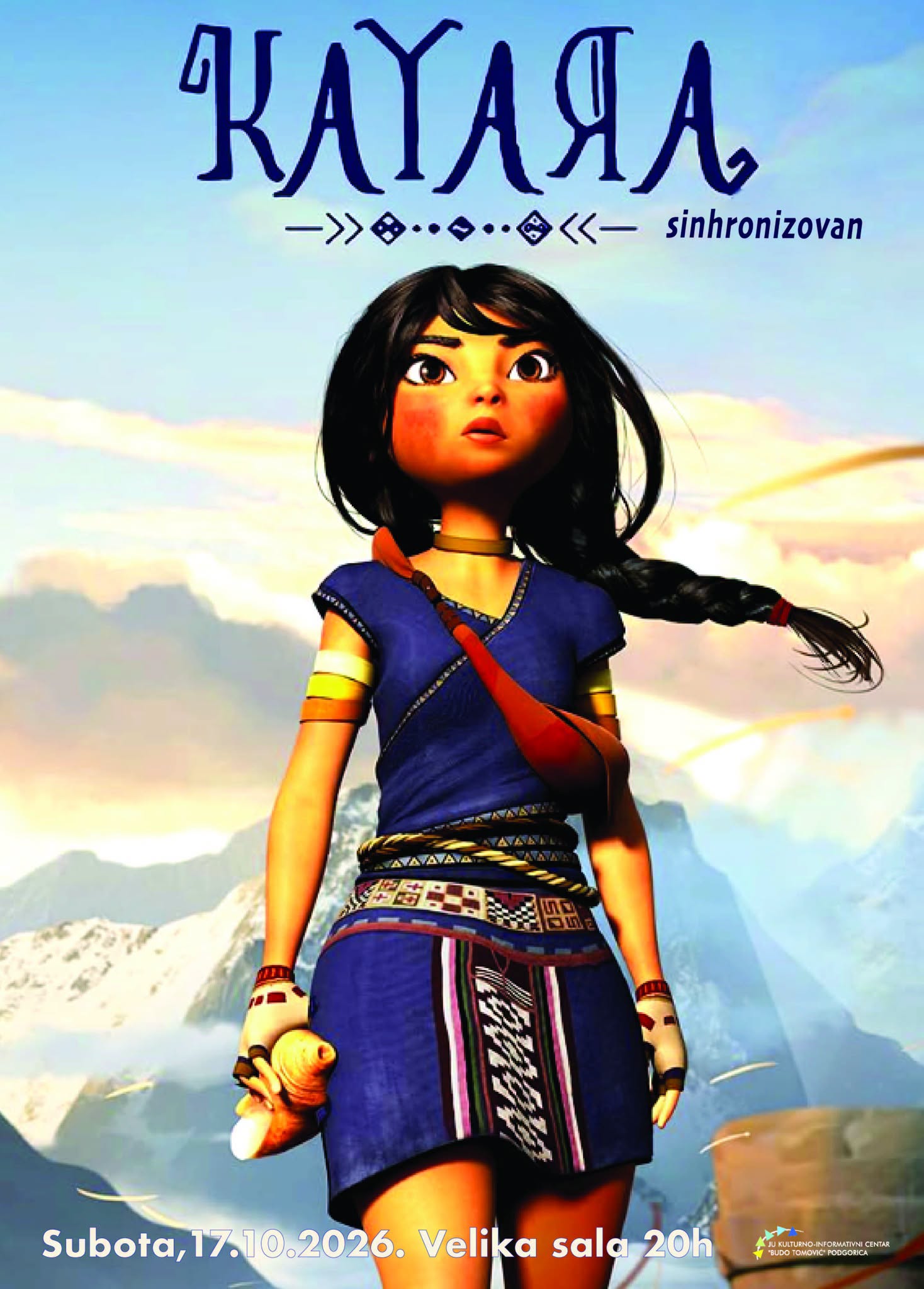 Projekcija animiranog filma „Kayara“ 17. oktobra