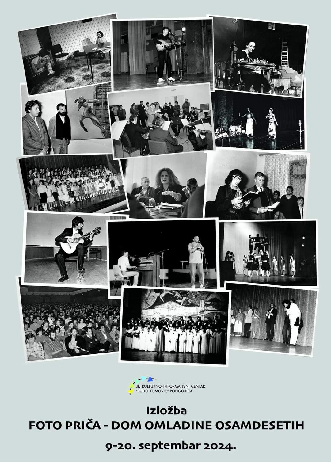 IZLOŽBA „Foto priča – Dom omladine osamdesetih”