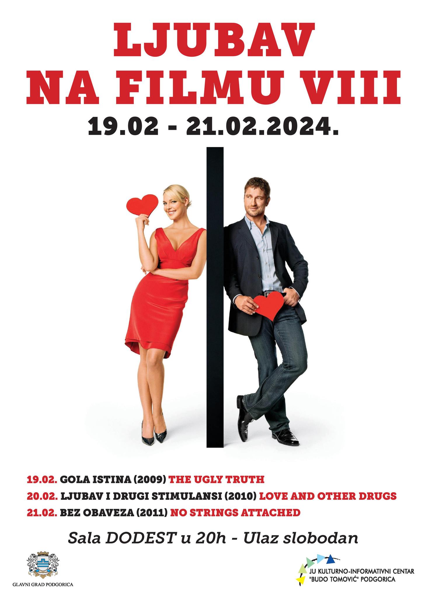 ,,Ljubav na filmu” od 19. do 21. februara u Dodest-u