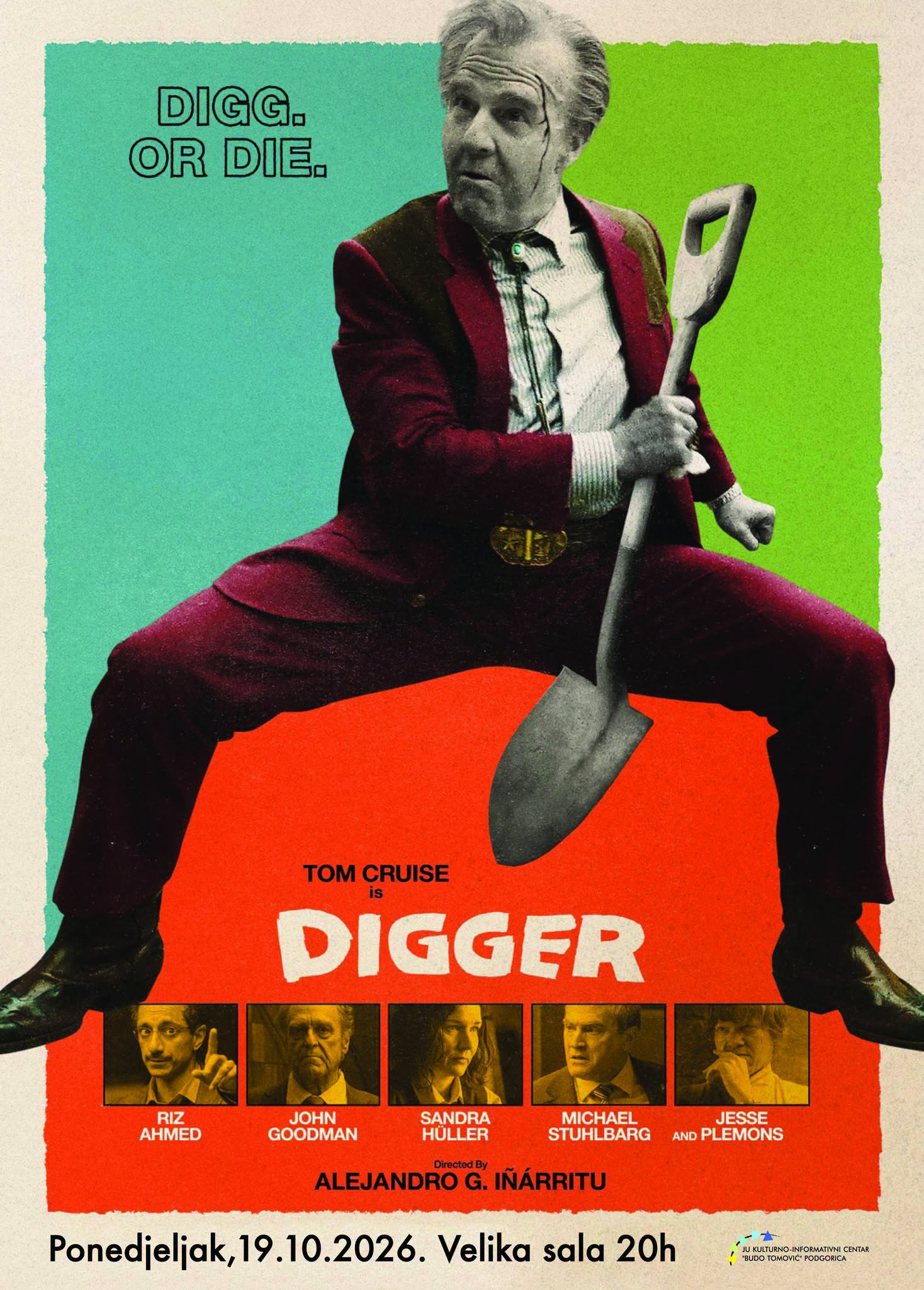 Projekcija filma „Kopač/Digger“ 19.10.