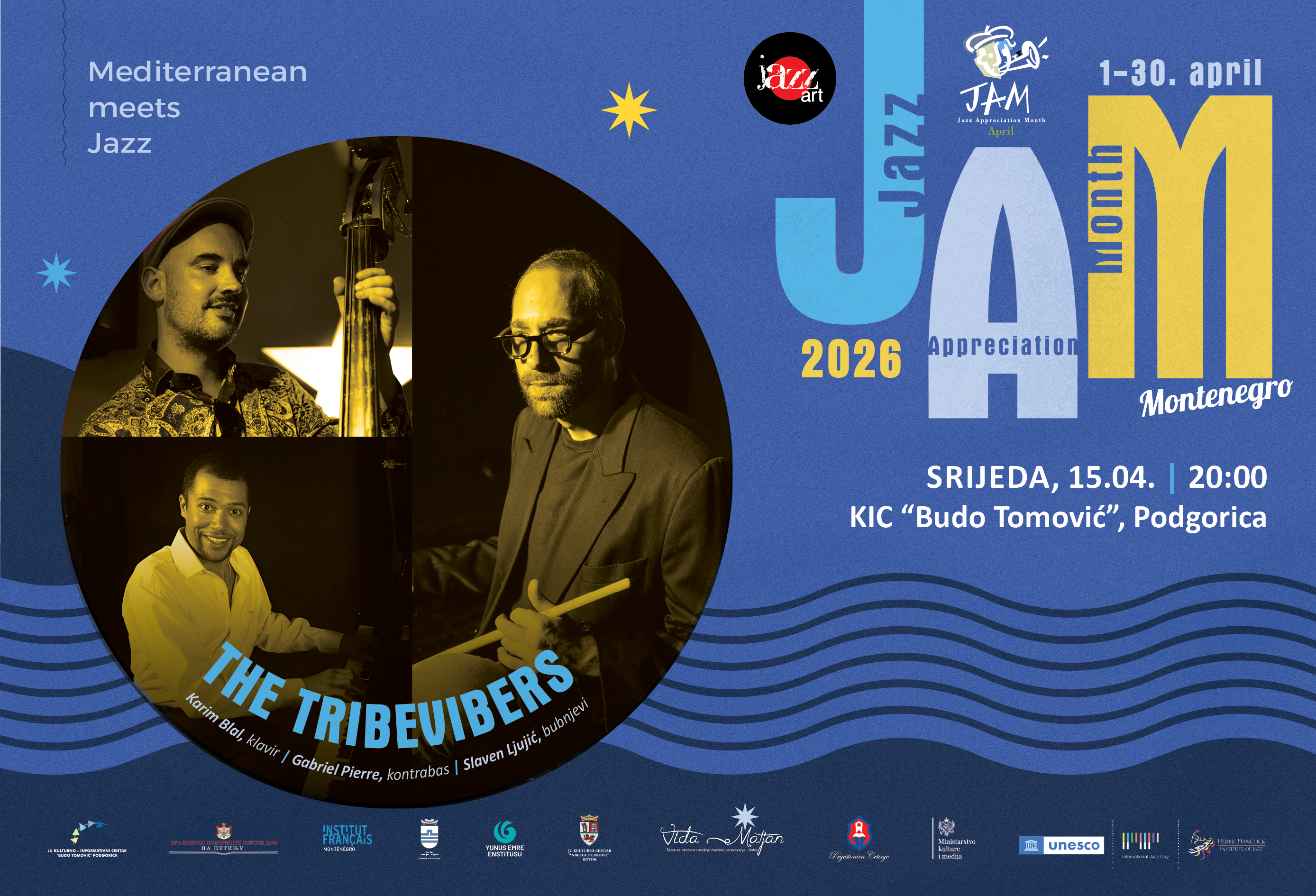 JAM 2026 - THE TRIBEVIBERS 15. APRILA U KIC-U