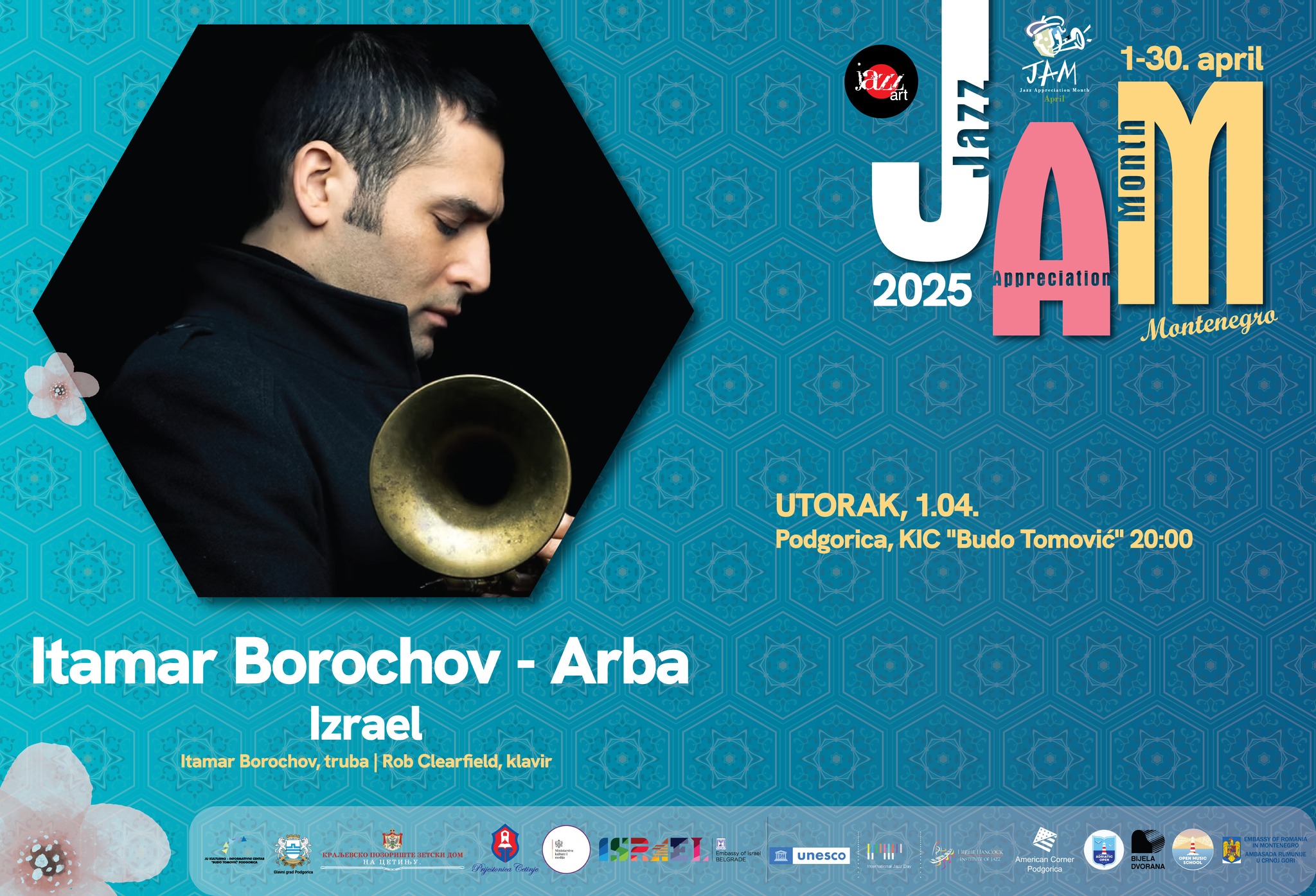 JAM 2025 – KONCERT ISTAKNUTOG TRUBAČA ITAMARA BOROČOVA 1. APRILA
