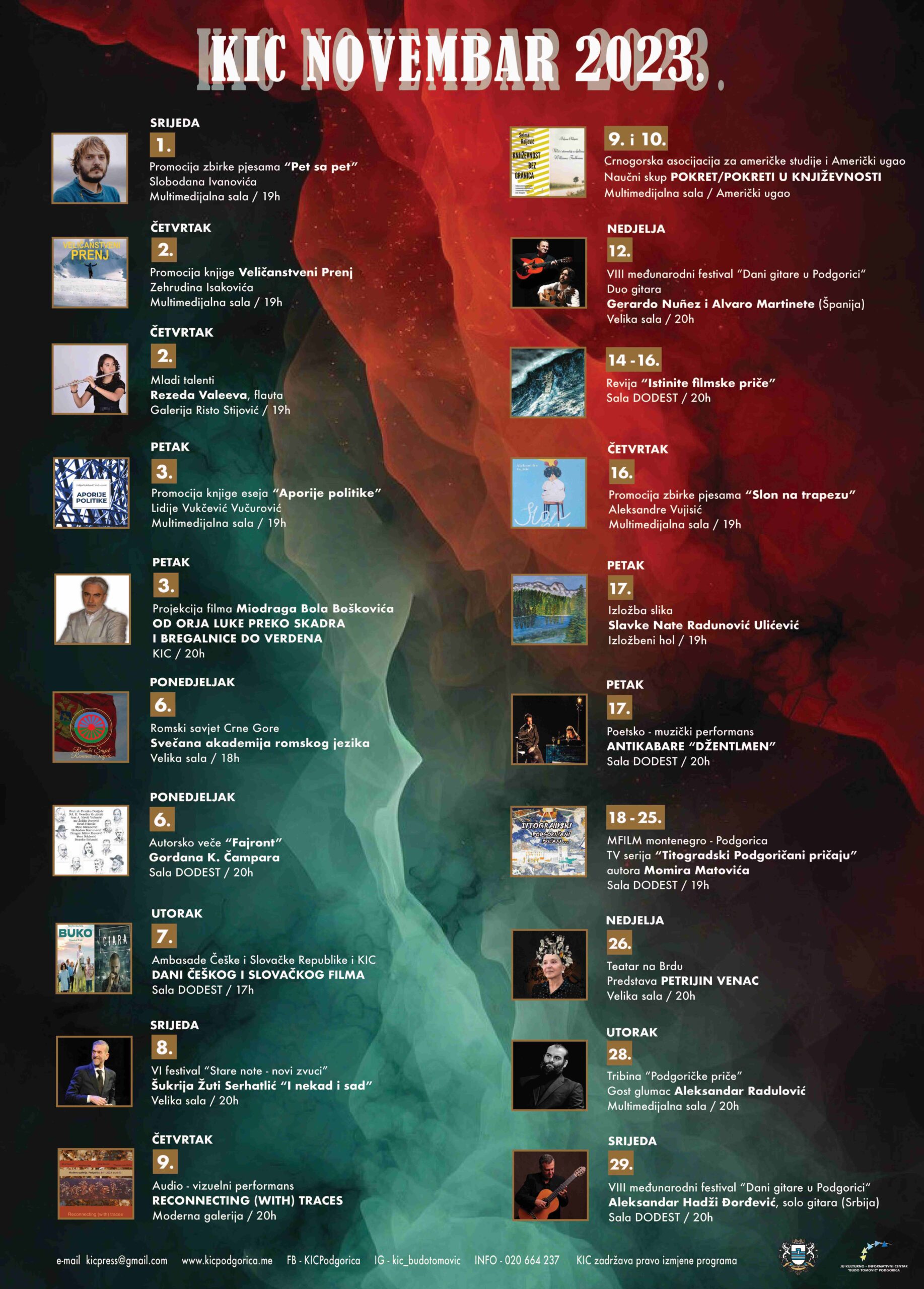 PROGRAM NOVEMBAR 2023