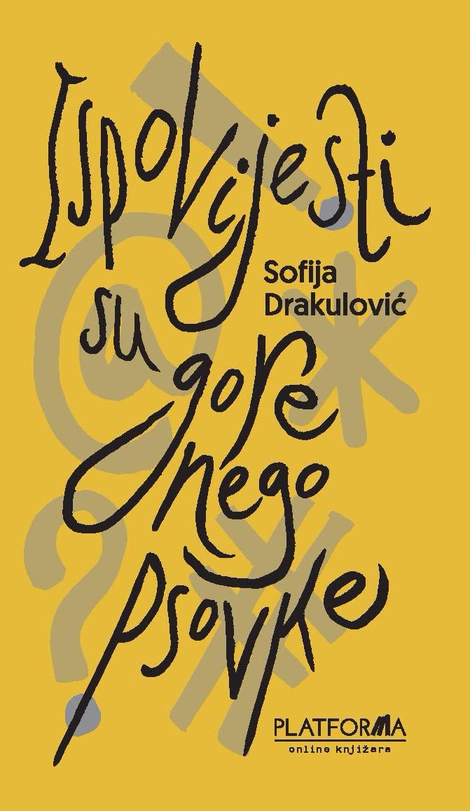 Promocija zbirke poezije ,,Ispovijesti su gore nego psovke'' 10. septembra
