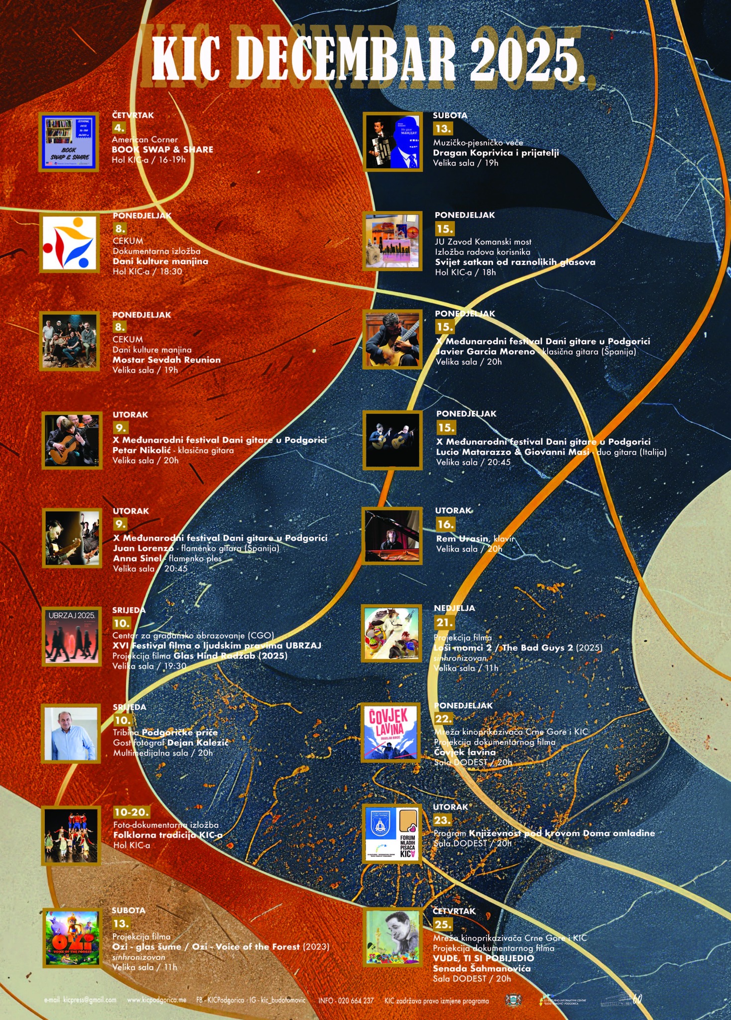 PROGRAM DECEMBAR 2025