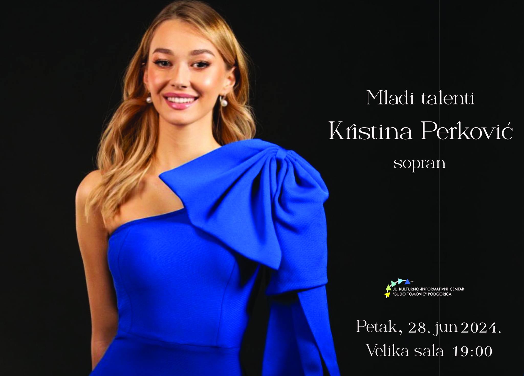 SOPRAN KRISTINA PERKOVIĆ U KIC-u 28. JUNA