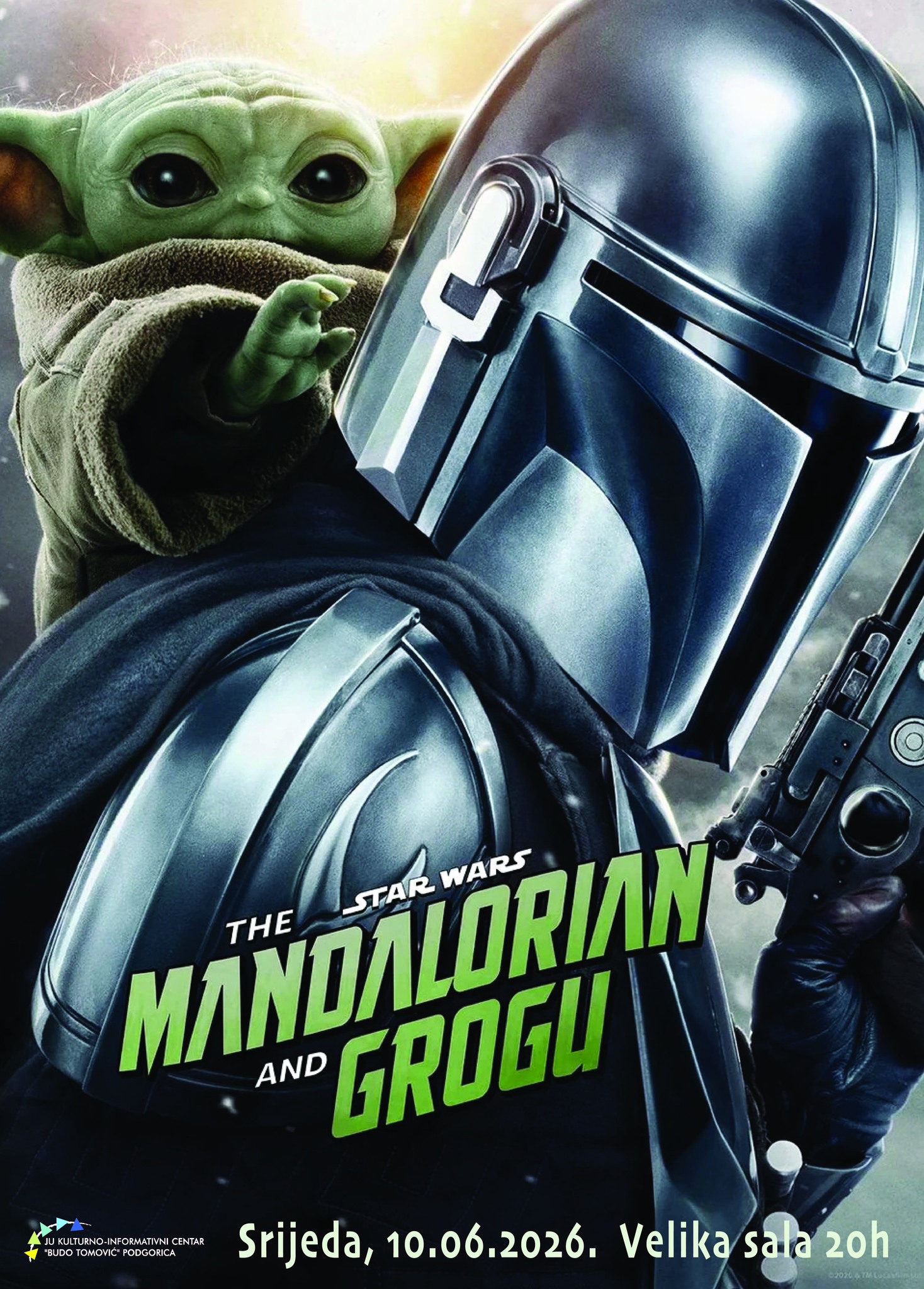 Projekcija filma „Star Wars: The Mandalorian and Grogu” 10. juna