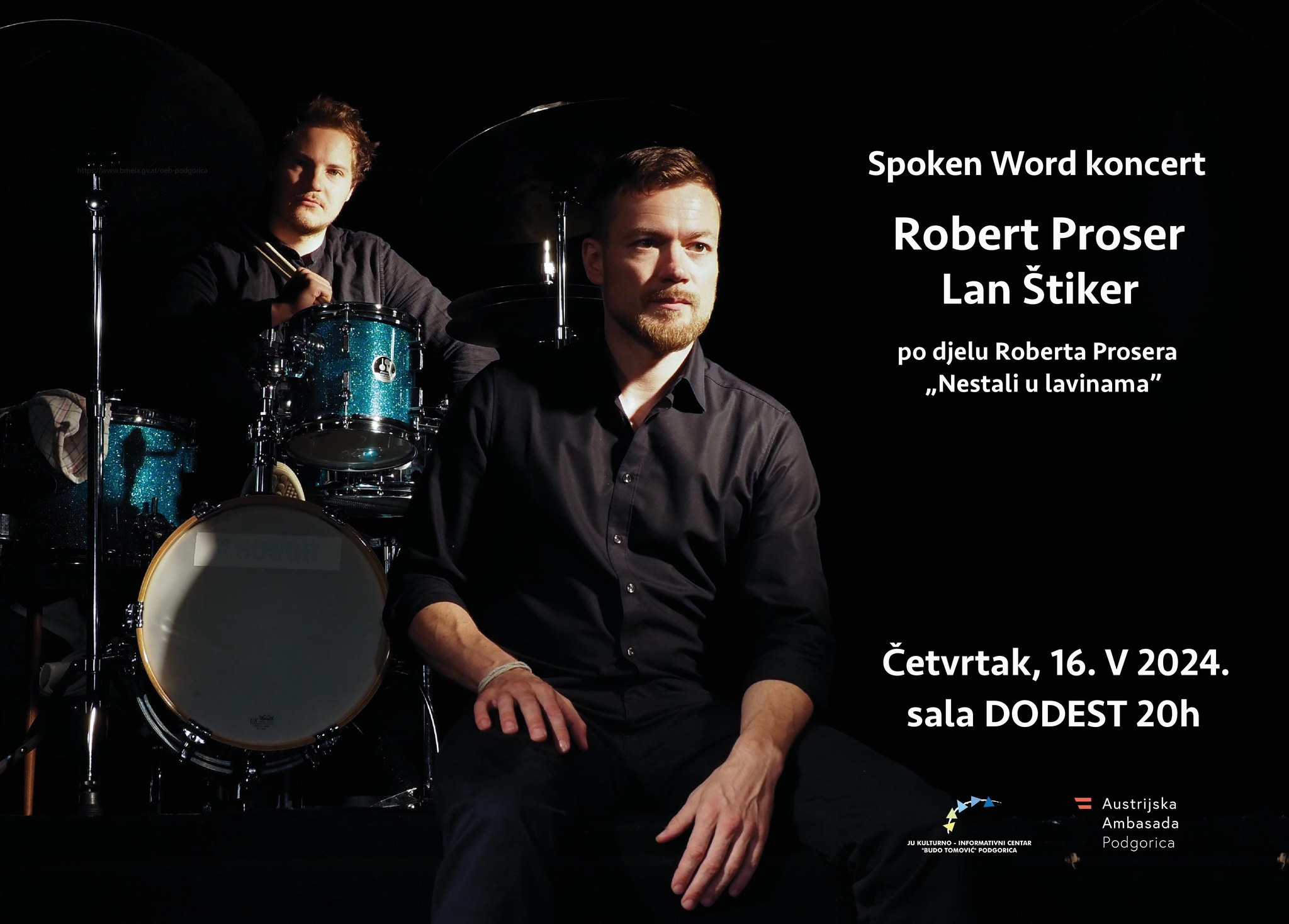 Koncet ,,Spoken Word” Roberta Prosera i Lana Štikera