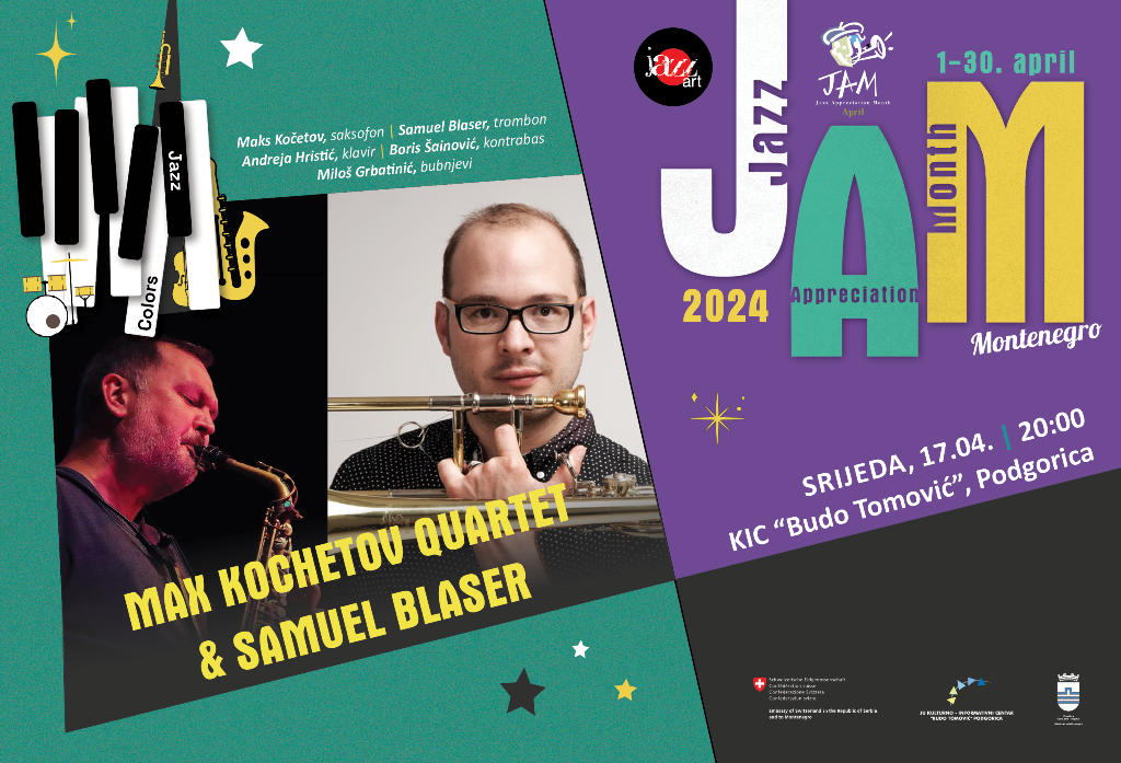 JAM 2024 -KONCERT MAKS KOČETOV FT SEMJUEL BLEJZER 17. APRILA U KIC-u